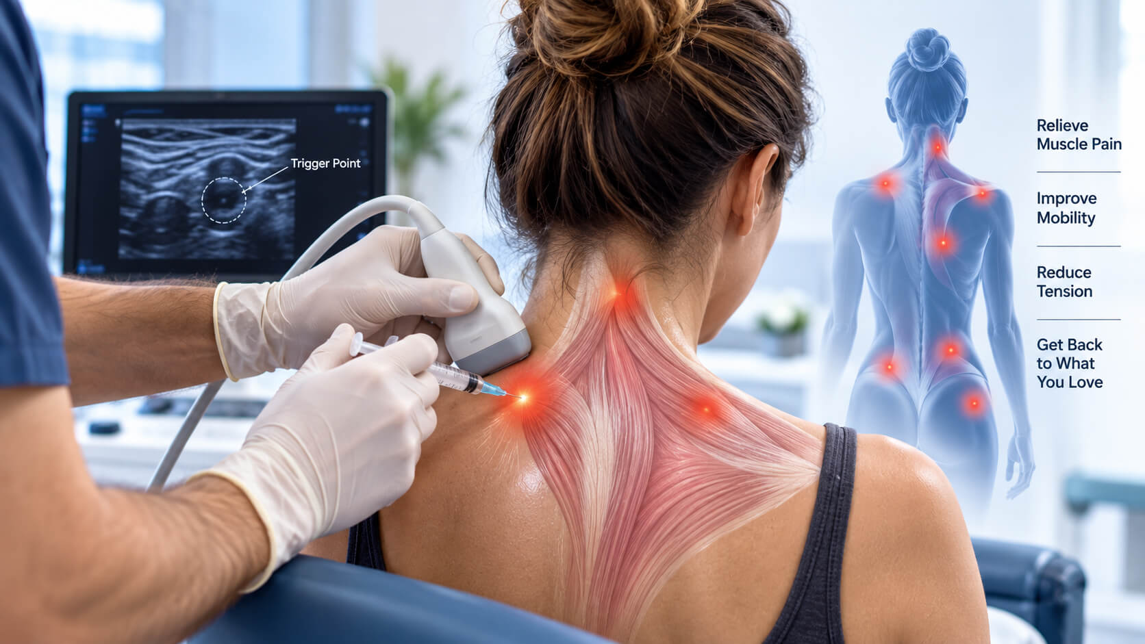 Ultrasound Guided Trigger Point Injection trigger point injections trigger point injections,pain relief,trigger points,regenerative medicine near me,regenerative medicine doctors near me